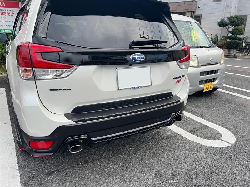 スバル(純正) リアゲートプロテクターキット のパーツレビュー