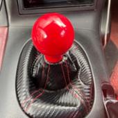 NEW QUICKER KNUB RED RE雨宮(アールイーアメミヤ)のシフトノブの