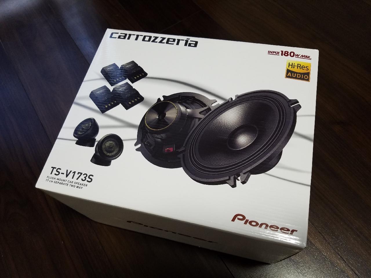 PIONEER / carrozzeria TS-V173S のパーツレビュー | クロスビー(鱒&鮃