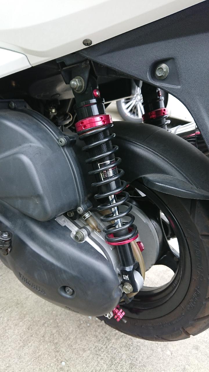 KN企画 リヤサスペンション のパーツレビュー | シグナスX(めりいぬ