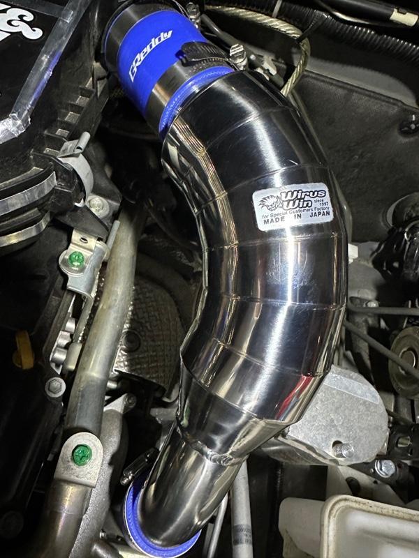 WIRUS WIN サクションパイプ のパーツレビュー | ジムニー(Kota Jim