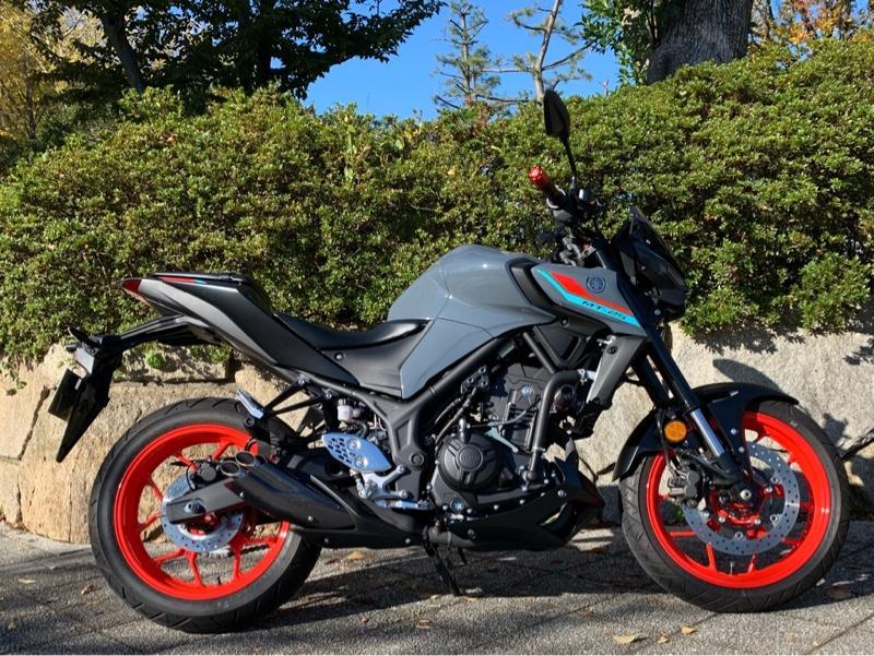 サクラ工業 PRUNUSスリップオンマフラー のパーツレビュー | MT-25