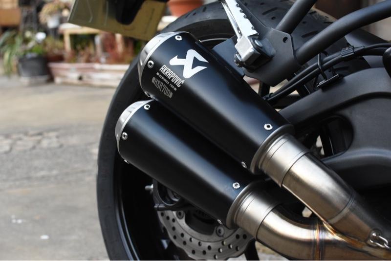 AKRAPOVIC 欧州ヤマハ純正(Akrapovic) XSR700 17-18 フルエキ チタン