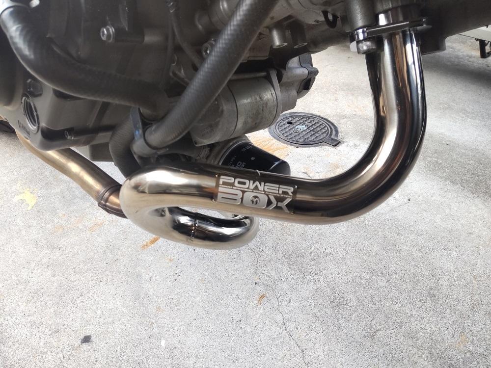 SP忠男 パワーボックスパイプ のパーツレビュー | SV650X ABS