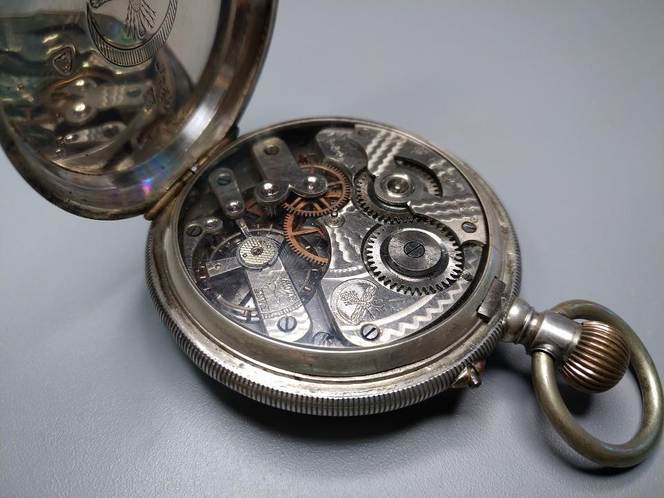 密かなダブルネーム レッツ商会 商館時計 「天賞堂」明治23年頃｜菊菱