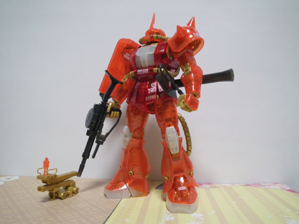 MG「シャア専用ザクⅡVer2.0 カップヌードルVer.」を作ったよ♪｜ろ