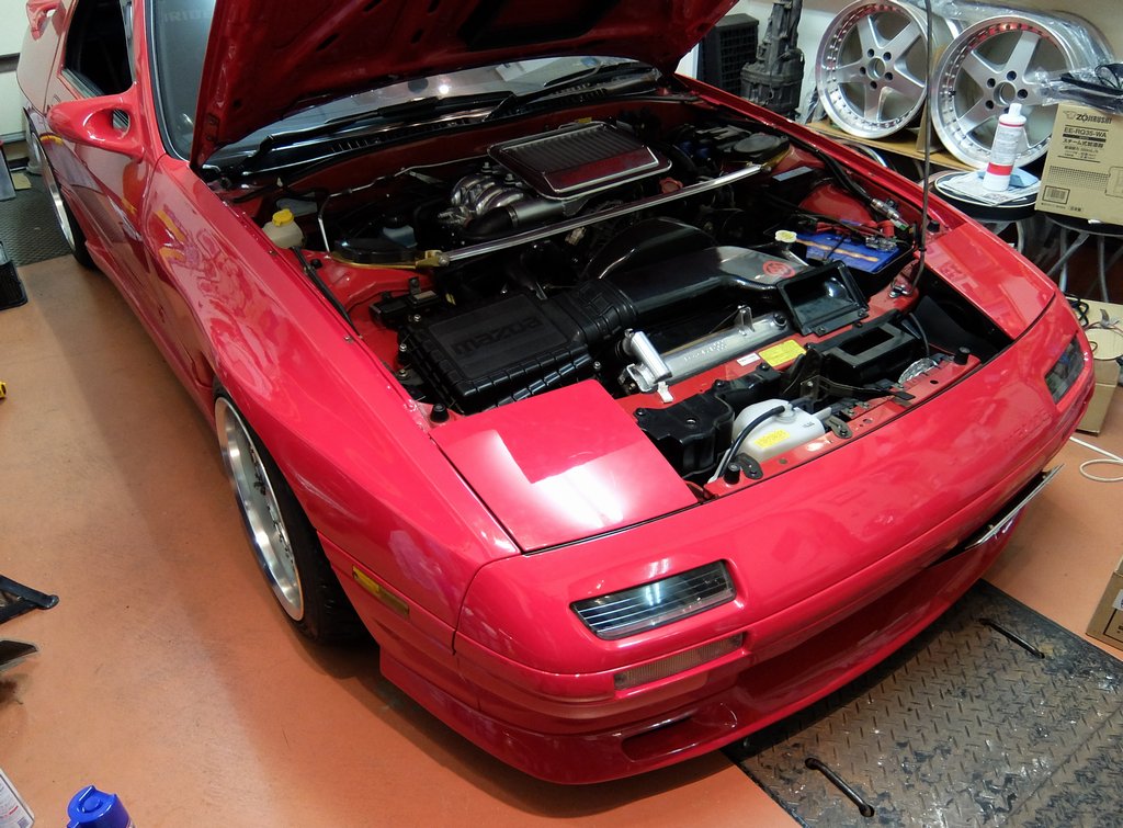 ARCインタークーラーへの変更（RECHARGE製）とボンネット塗装｜OH!さる