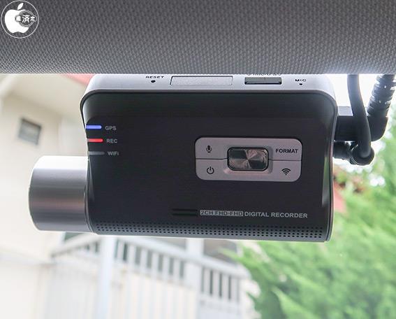 VW ゴルフ‎VIIに純正ドライブレコーダー「DR-S2-VW」と「DR-S2-REAR