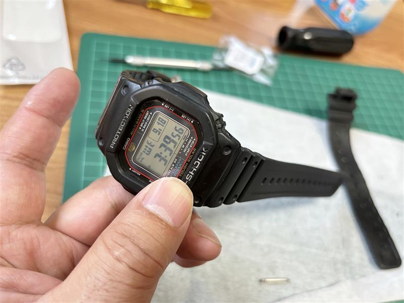9年使用の『Gショック』初のバンド交換｜モトノアのブログ｜Enjoying