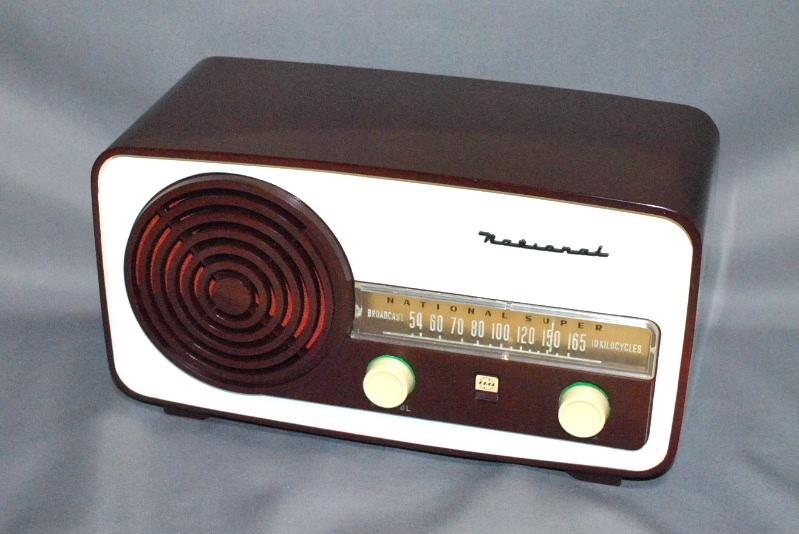 松下電器産業 ナショナル 真空管ラジオ DL-340｜覆面えるのブログ