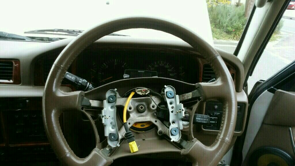 ステアリング交換（トヨタ ランドクルーザー80）by ましゃ119 - みんカラ