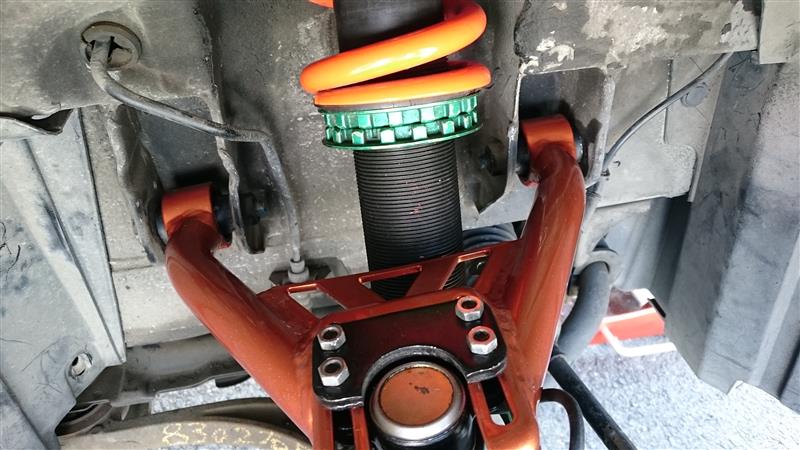 S2000 フロントアッパーアーム 社外交換（ホンダ S2000・AP）by