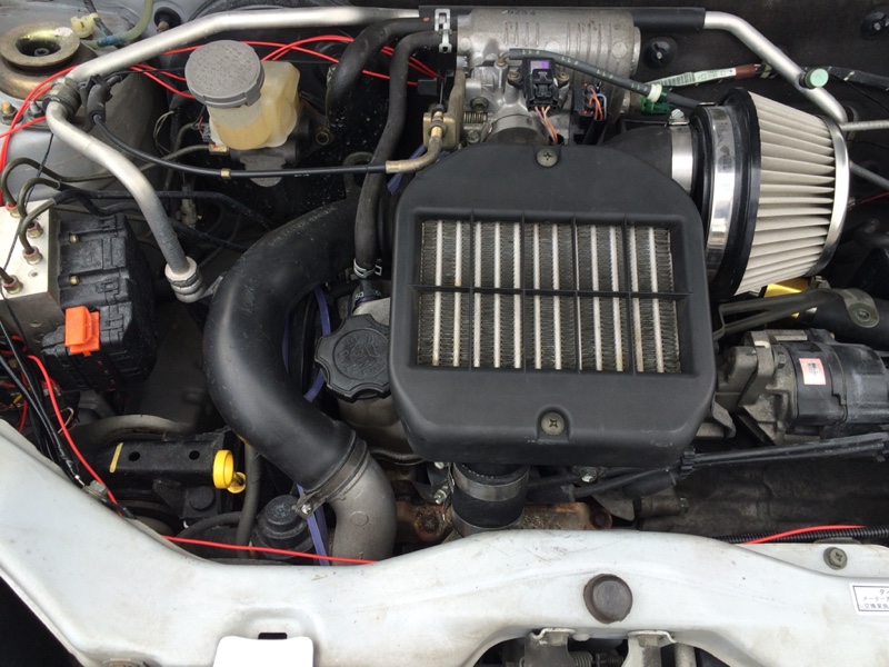 K6Aインタークーラー流用（スズキ Kei・HN11S/HN12S/HN21S/HN22S）by