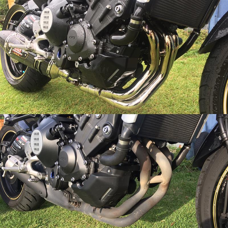 USヨシムラ マフラー交換（ヤマハ XSR900）by きゆずか - みんカラ