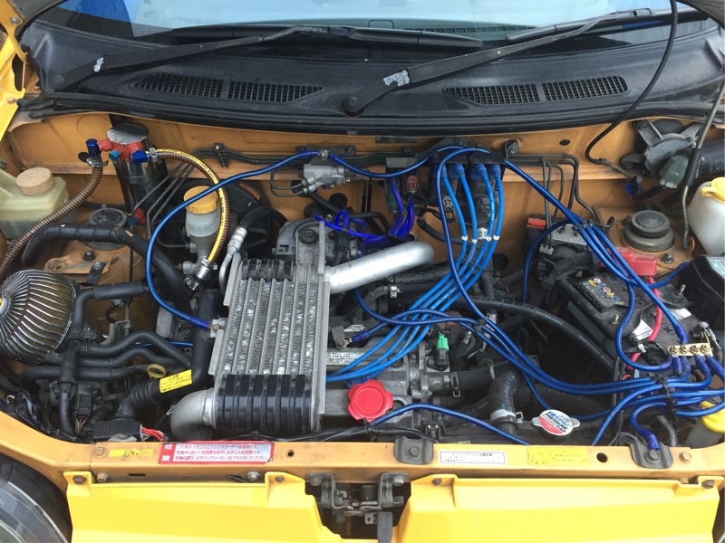 プレオにヴィヴィオ のインタークーラー‼︎（スバル プレオ・RA/RV）by