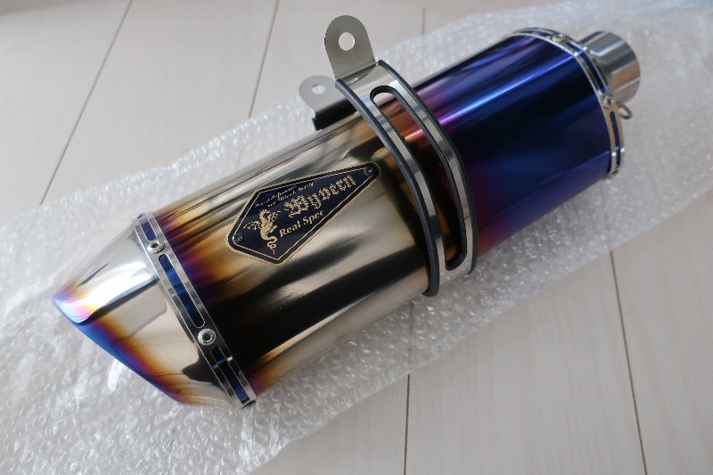 アールズギア ワイバンリアルスペック Slip-On TypeS マフラー取付