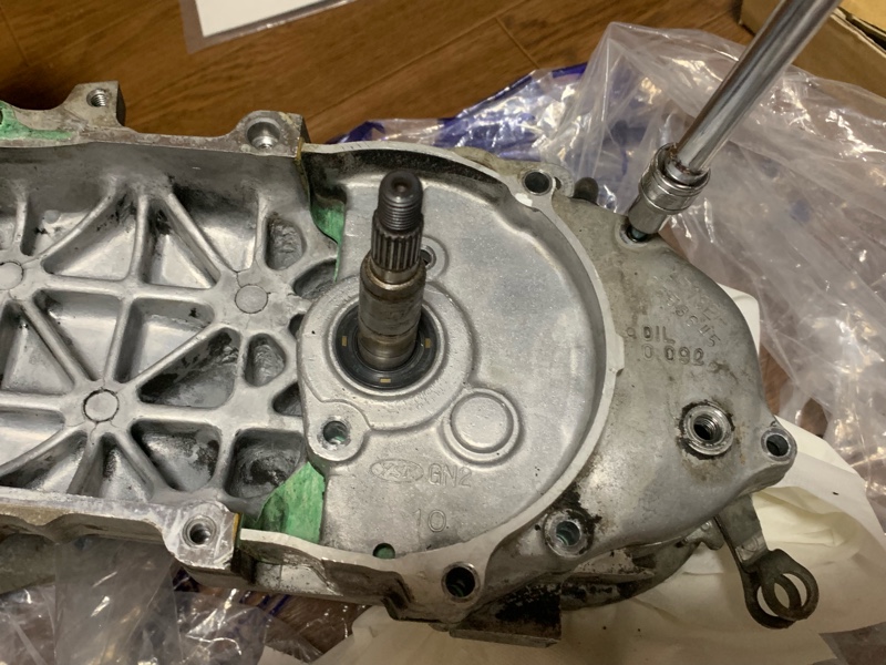 スーパーDIO-ZX(AF28)エンジン腰下（ホンダ G'）by Magneto - みんカラ