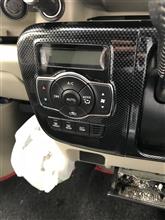 エアコンパネル黒化♪（スズキ エブリイワゴン・DA17W）by 波乗り小僧7