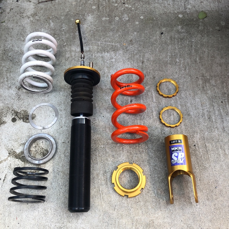FK8 HKS ハイパーマックスS、MAQsバネ、サスペンションキャンセラー
