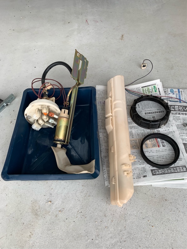 レベルセンサー・燃料ポンプ交換/ 取り外し編（日産 シルビア・S15）by