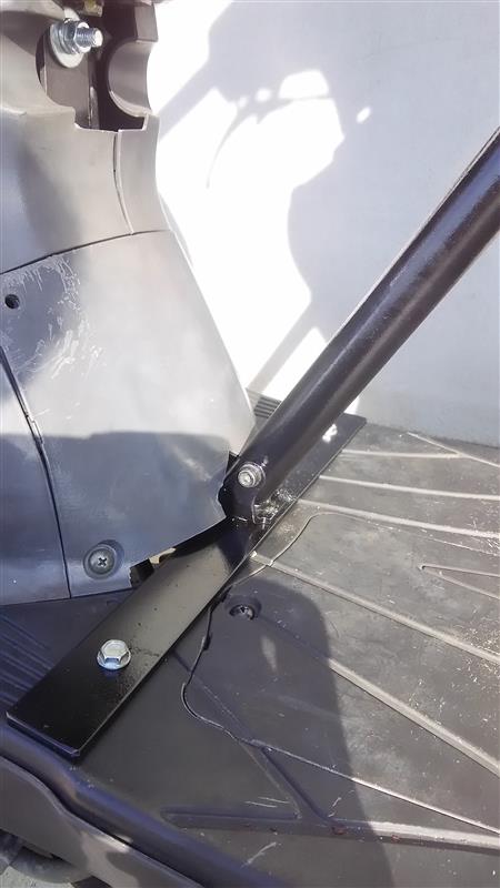 フレーム補強バー製作（スズキ アドレスV125G）by 0332 - みんカラ