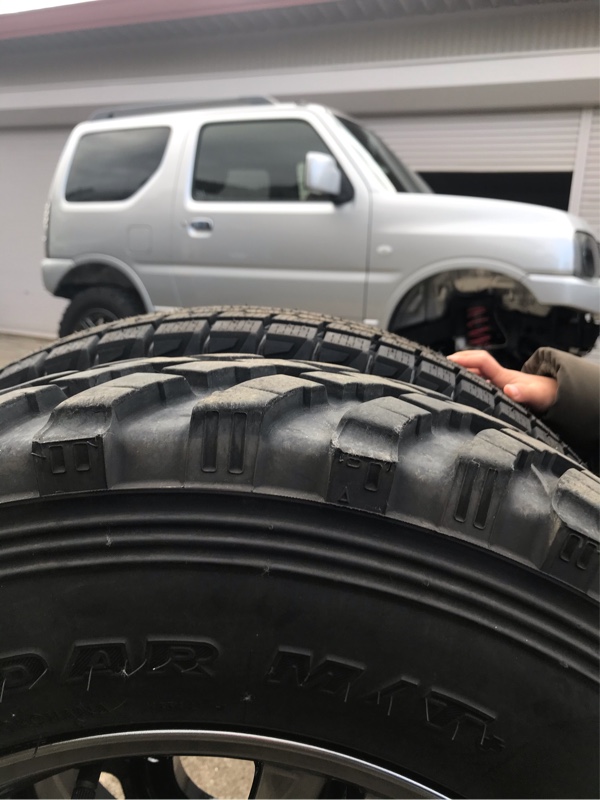 デカめのスタッドレスへ交換他 215/80r16（スズキ ジムニー・JB23W）by