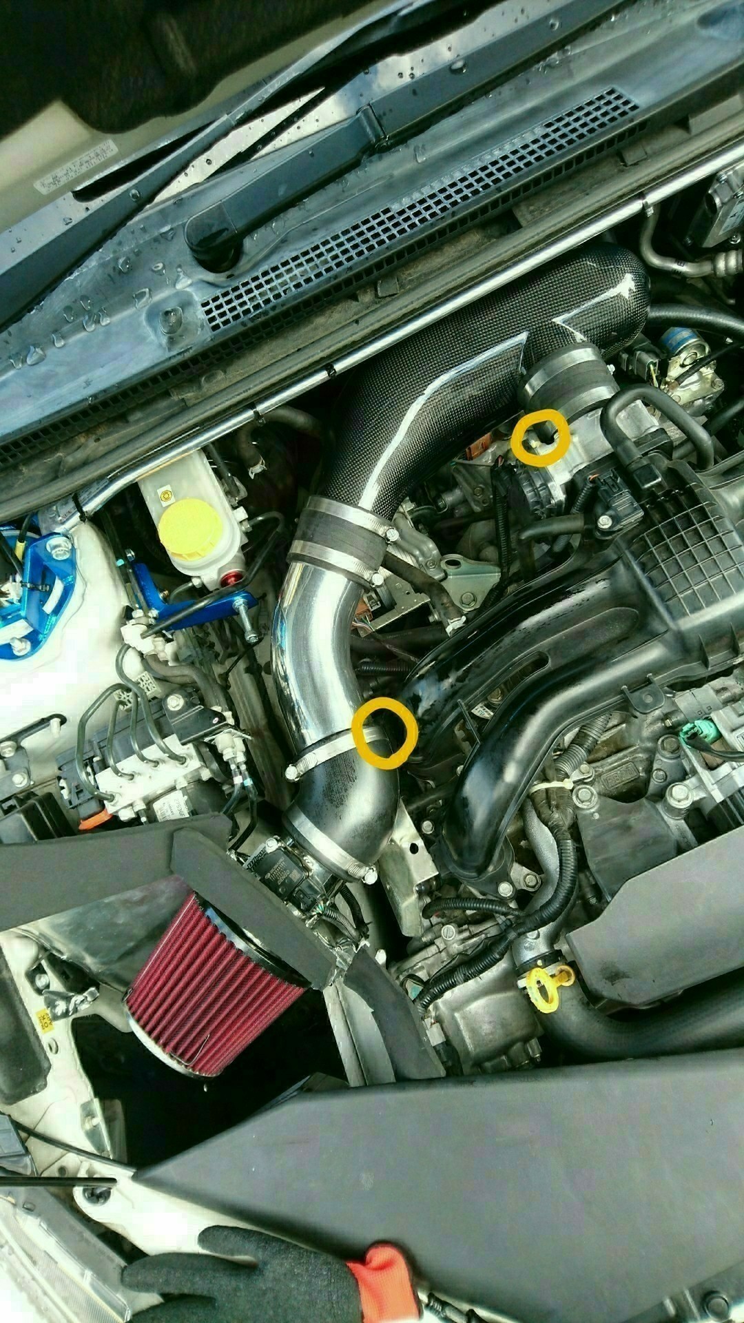 SYMS フローサクションボックス 取り付け（スバル インプレッサ