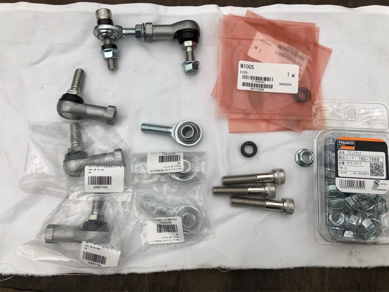 自作ピロスタビリンク（マツダ ユーノスロードスター・NA）by コクト