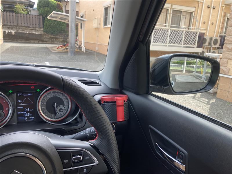 サイドミラーウィンカー点滅を車内から見たい！（スズキ スイフト