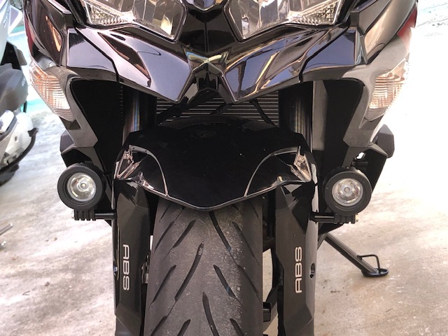 フォグランプ（補助灯）取付（カワサキ Ninja ZX-25R）by tsukky1968