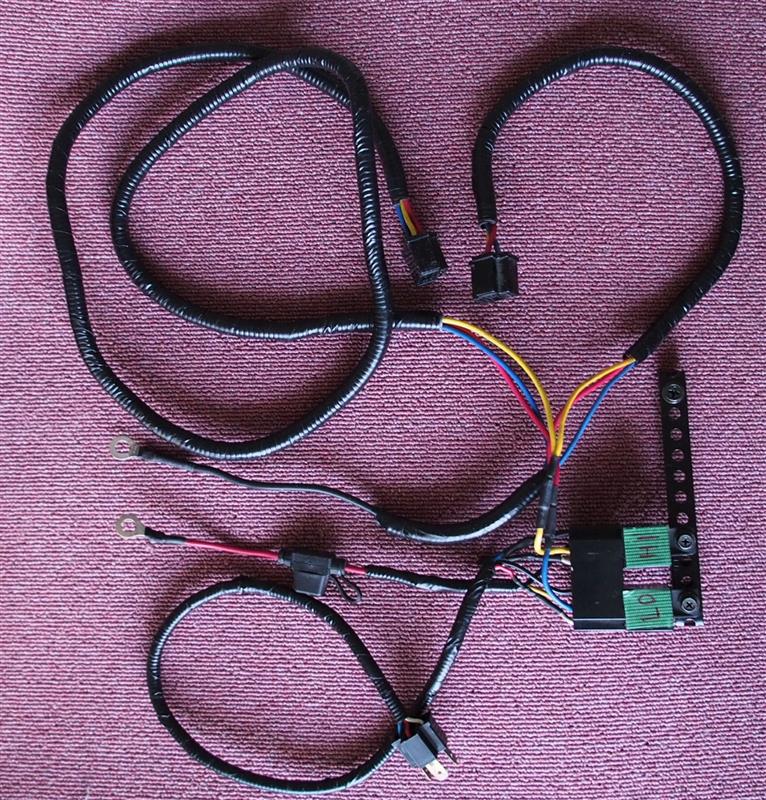 セルボ ヘッドライトリレーハーネス自作取付（スズキ セルボ・HG21S