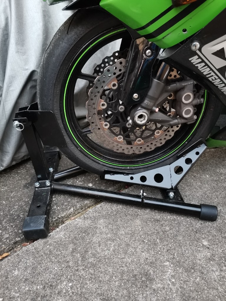 カウル加工＆初めてのメンテスタンド（カワサキ ZX-10R）by kainntou
