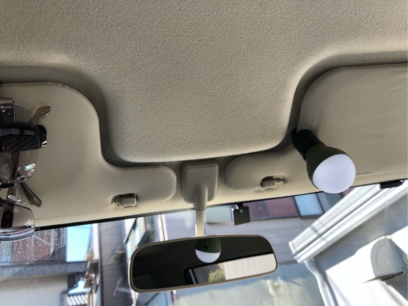 ルームランプ増設＆LED化（三菱 パジェロミニ・H53/58A/59A）by