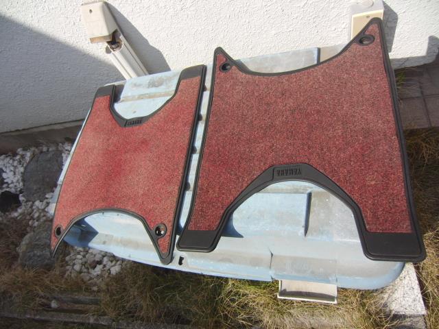 27V ペリカンジョグ ステップマットの交換（ヤマハ ジョグ-27V）by al