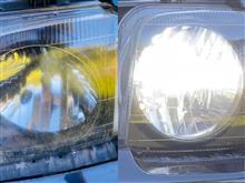 ジムニー JB23 ヘッドライト レベライザー付 DIY交換 その①（スズキ