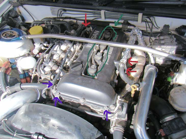 S13 タペットカバー塗装？交換？(o￣∇￣)σ（日産 シルビア）by