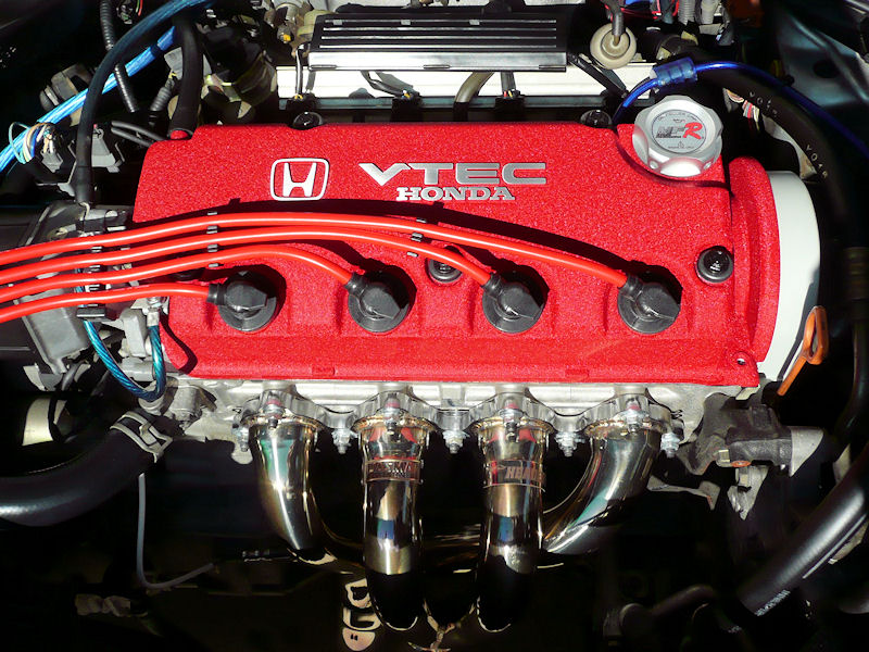 ヘッドカバーの「結晶塗装」と交換（ホンダ シビック・EK）by マサ21