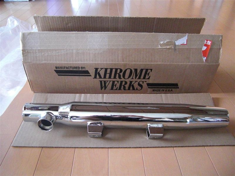 クロームワークス 2．5inc テーパード スリップオン（ハーレー