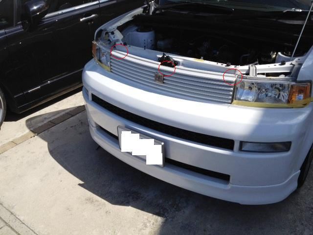 クリスタルアイ フォグレンズ交換（トヨタ bB・NCP30系）by ねぎ