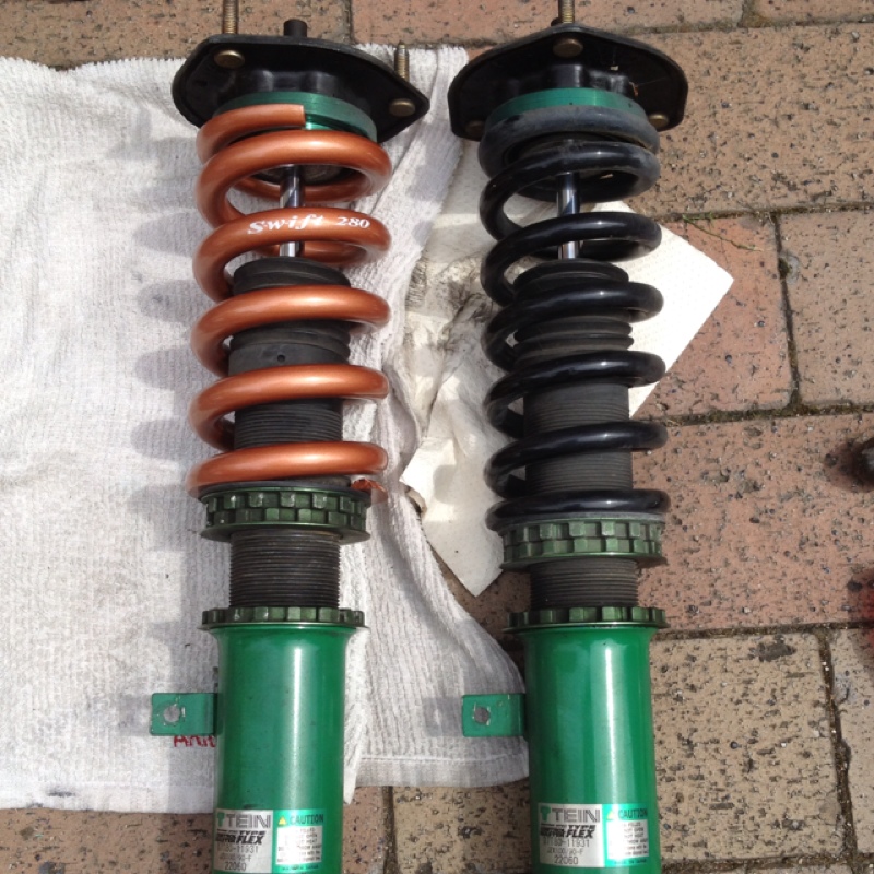 車高調バネ交換（フロント編）（トヨタ チェイサー・X100系）by 黒ちぇ