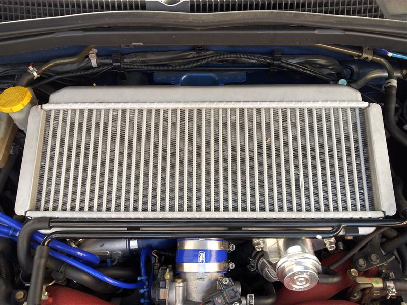 備忘録】インタークーラー交換(SG9純正→GRB純正)（スバル