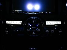 エアコンパネルLED打ち換え（トヨタ マークX・130系）by asanaだがね