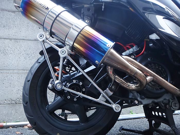 スイングアーム交換 他（ヤマハ シグナスX FI）by sendanhitori - みんカラ