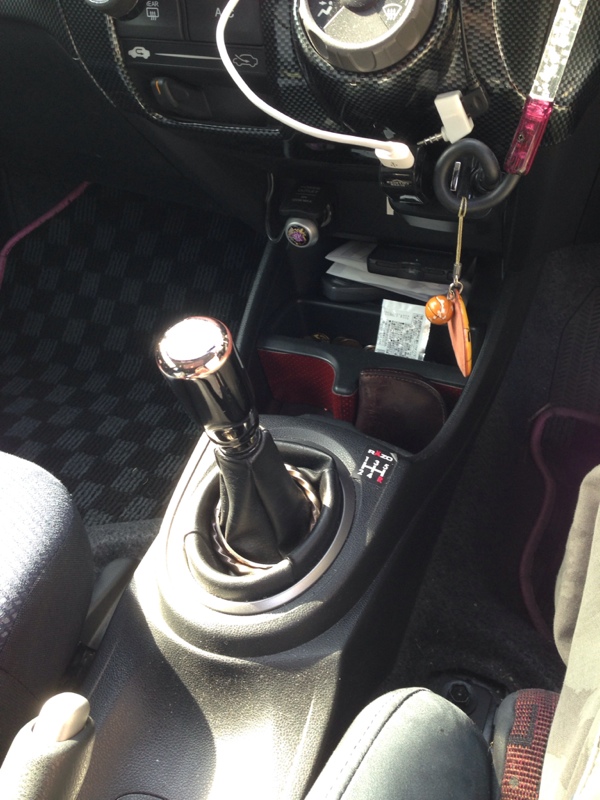 無限クイックシフター取り付け（ホンダ フィット・GE系）by redwolf