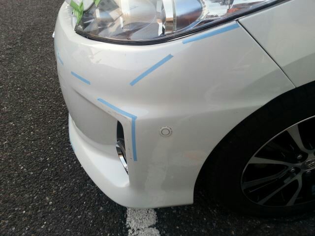 フロントバンパーのAERAS化(後期化) その2（トヨタ エスティマ