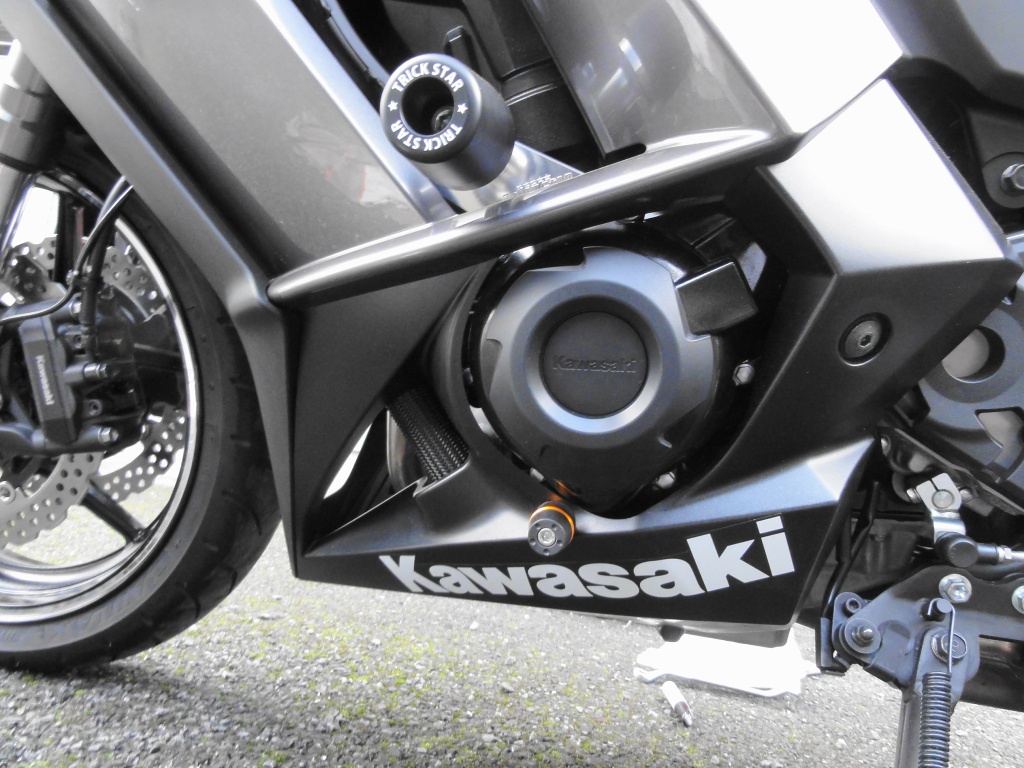 エンジンフレーム スライドカバー リヤガード エンジンクランクケース