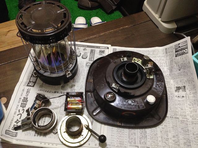 TOYOTOMI レインボーストーブ RB-2 芯交換（輸入車その他 その他）by