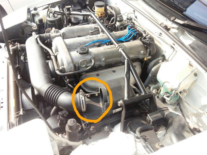 エアフロセンサー掃除 NA8C（マツダ ユーノスロードスター・NA）by