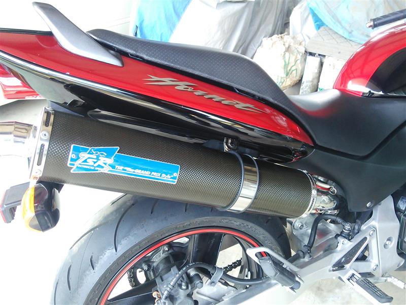 TSR スリップオンマフラー 装着 ②（ホンダ ホーネット250）by Κα-Ζц