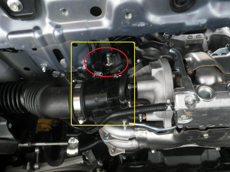 Coto sports 純正加工強化ブローオフバルブ取付（スバル レヴォーグ